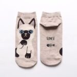 Chaussette chat - Siamois