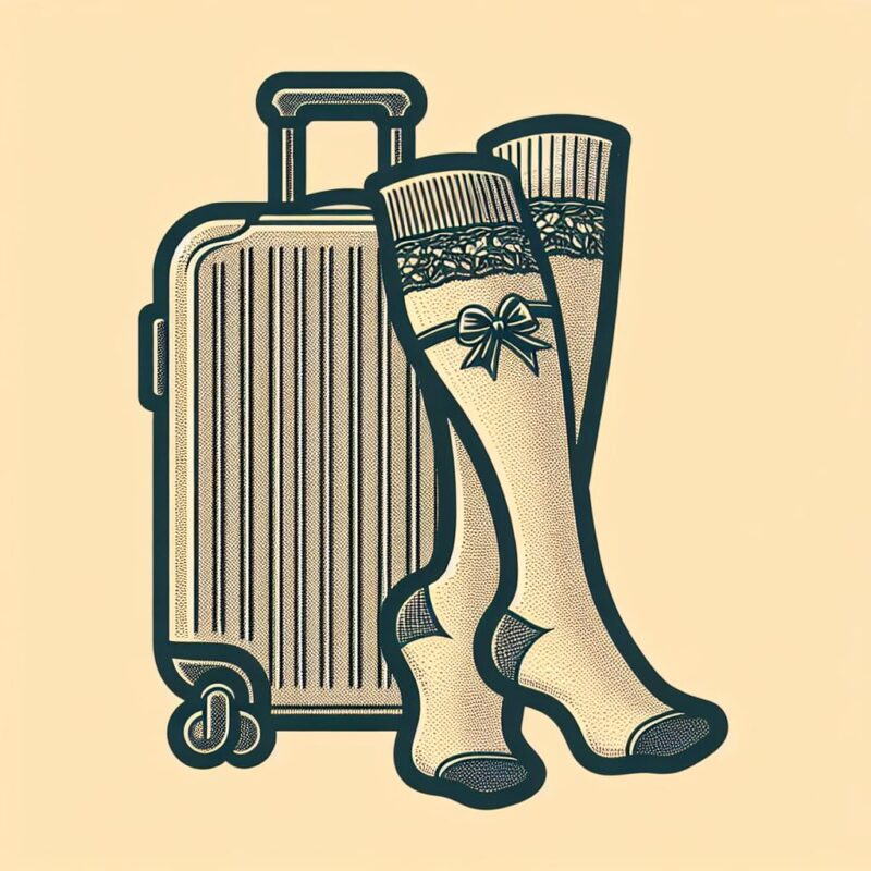 Bas de contention pour voyage