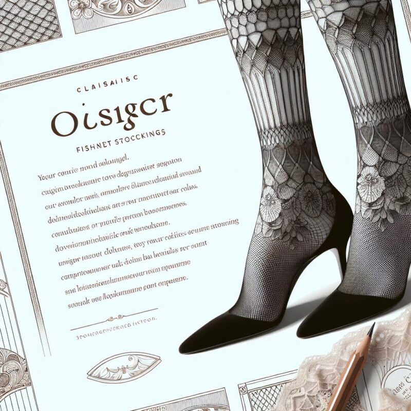 Bas résille pour femme