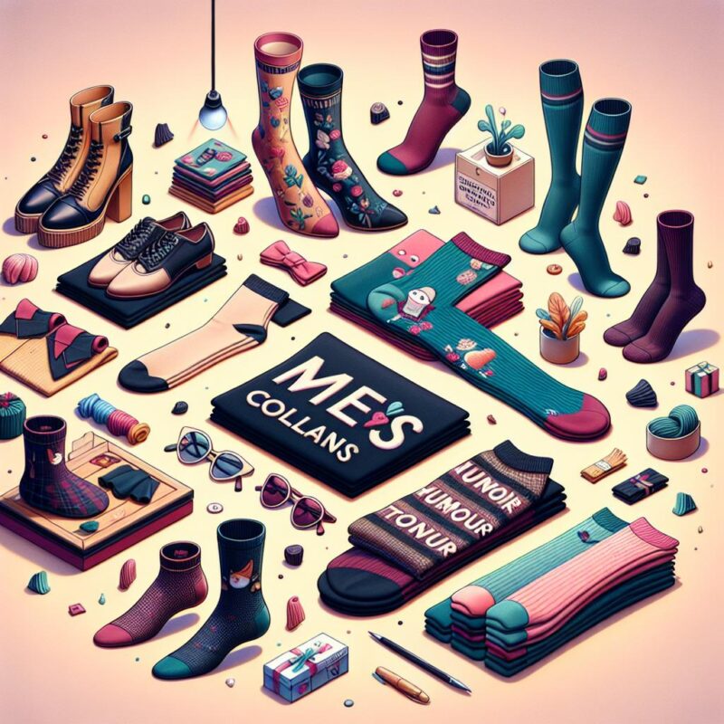 Chaussettes humour tendance