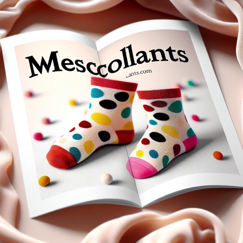 Collants à pois pour enfant