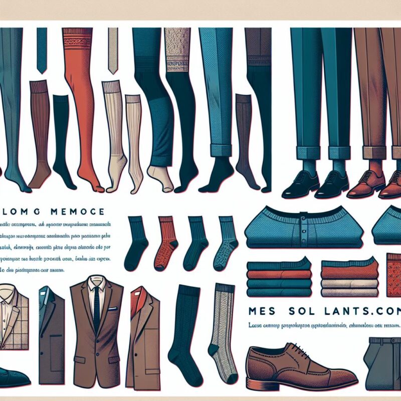 Collants pour hommes élégants