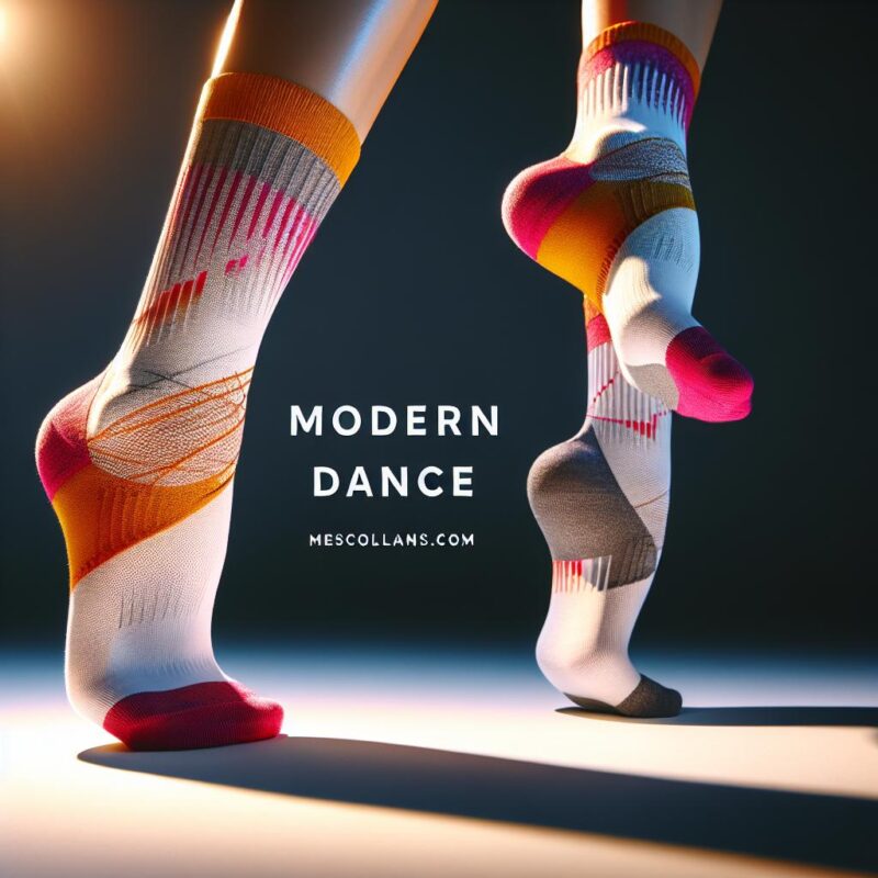 Chaussettes pour danse moderne
