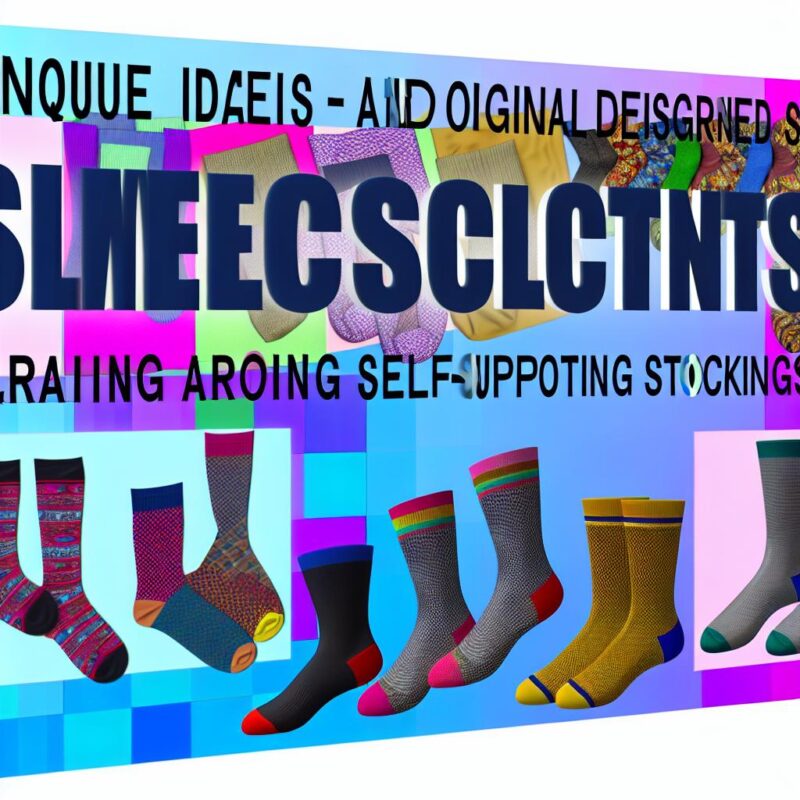 Chaussettes avec dessins originaux