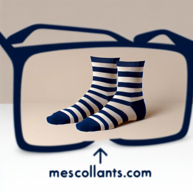 Chaussettes marinière classique