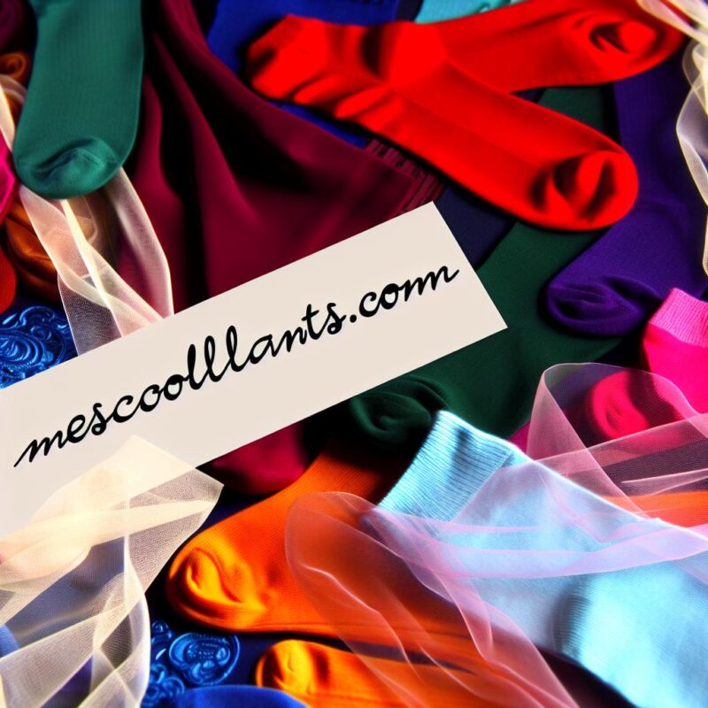 Chaussettes multicolores pour femme