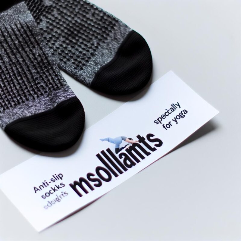 Chaussettes antidérapantes pour yoga