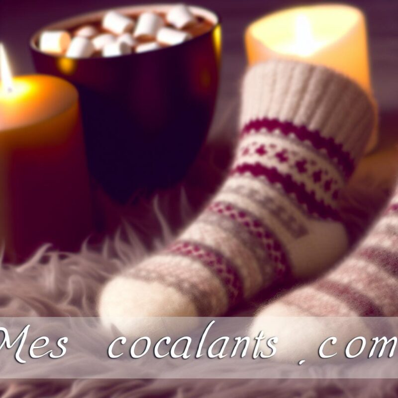 Chaussettes douces pour nuit cocooning