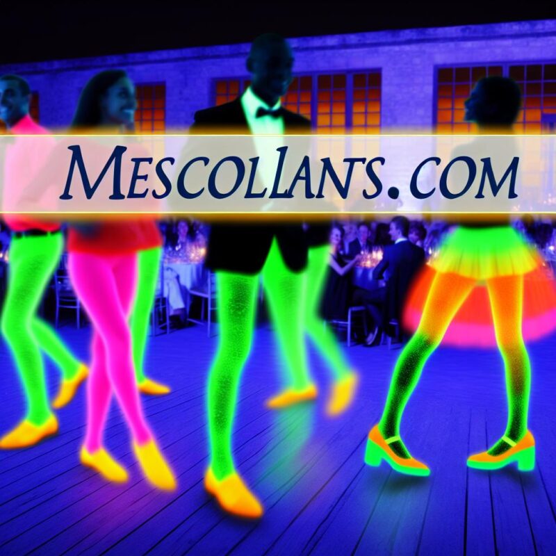 Collants fluo pour soirées fun