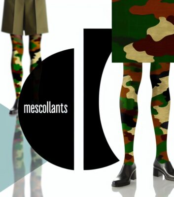Collants camouflage tendance urbaine